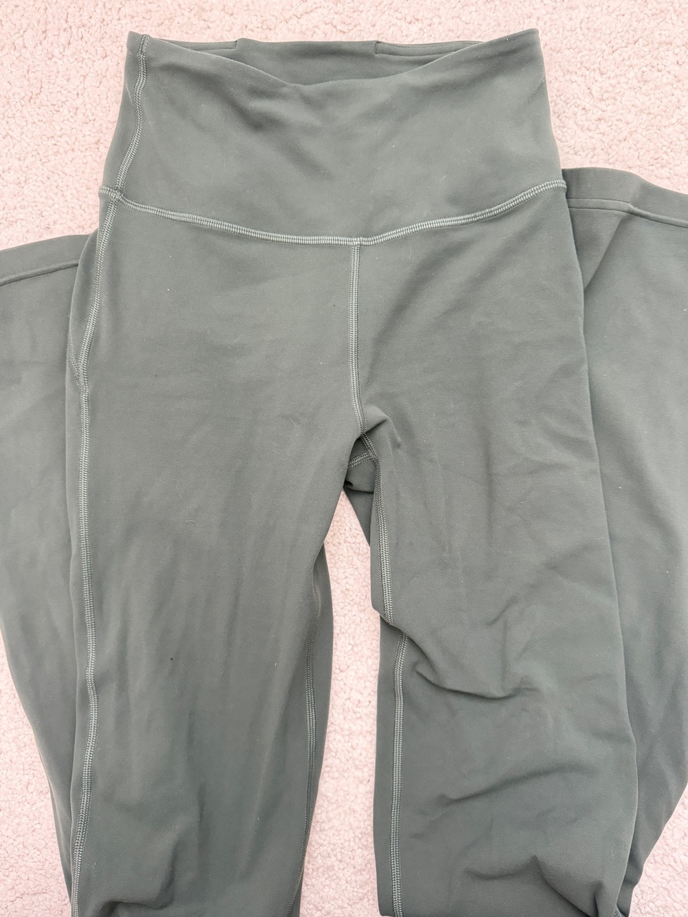 lululemon athletica High-Rise Flare Leggings in Deep Olive